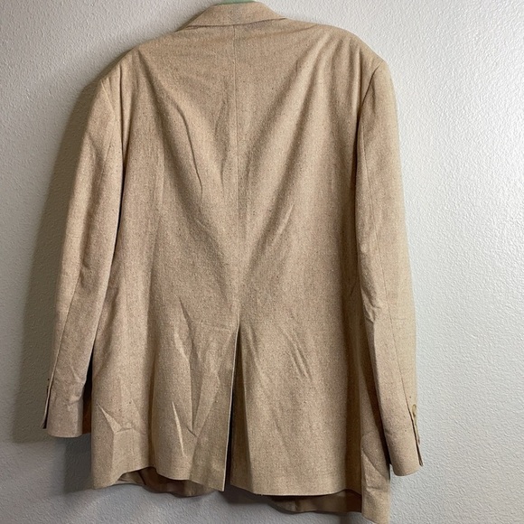 Silk tailored 2 button blazer USA - Picture 4 of 7